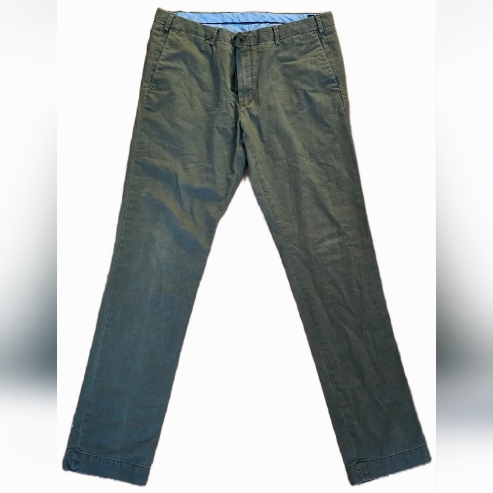 POLO RALPH LAUREN SIZE 34/34 OLIVE CHINOS